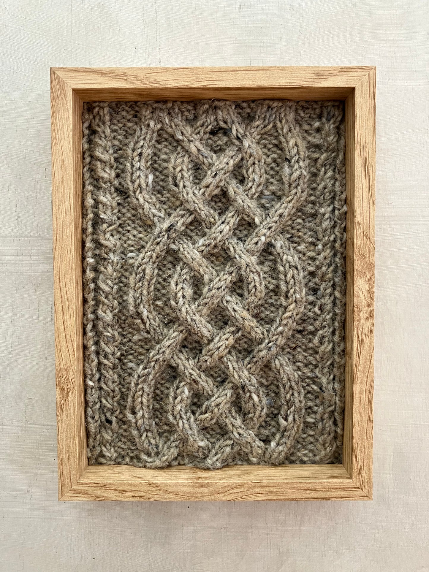 Celtic Twist Aran Panel (larger panel)