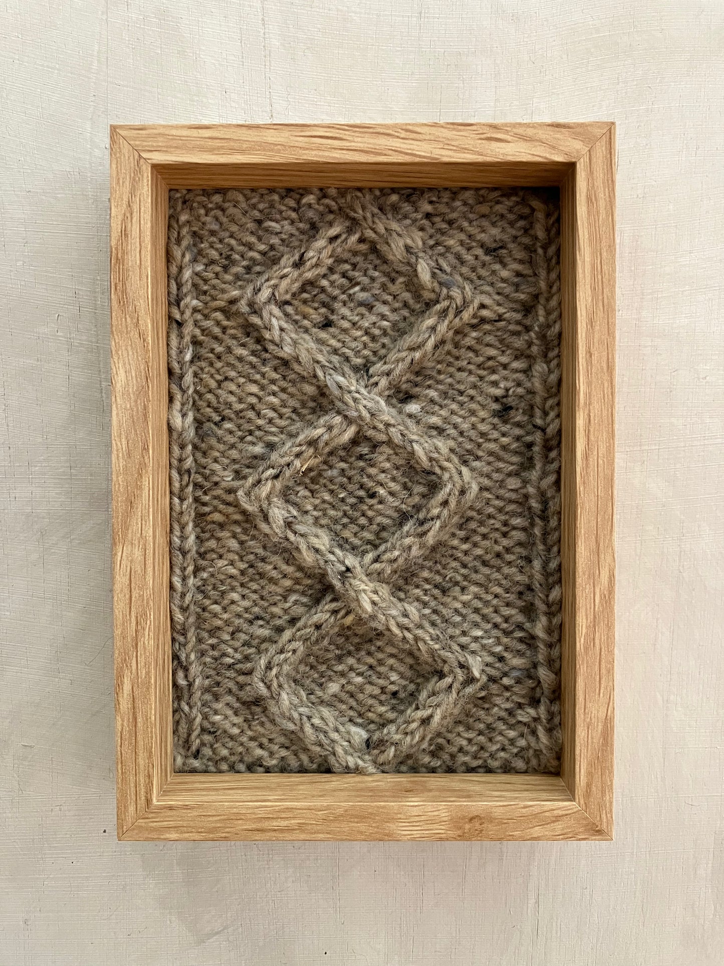 Diamond Cable Aran Panel