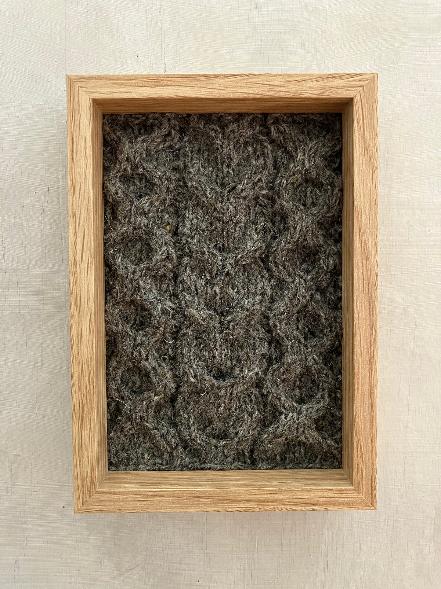 Horseshoe and Honeycomb Aran Panel