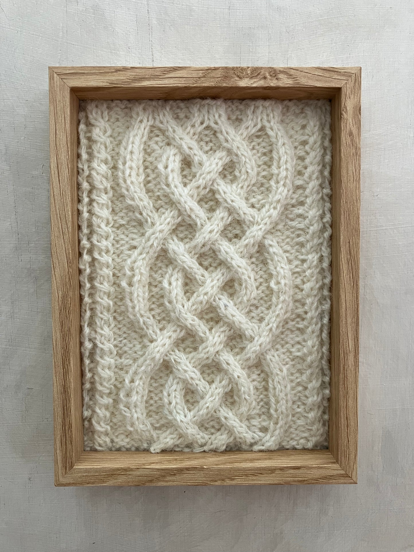 Celtic Twist Aran Panel (larger panel)