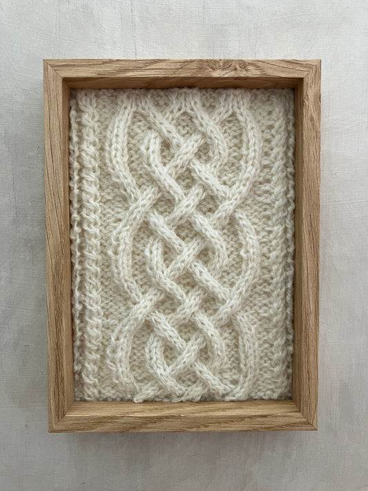 Celtic Twist Aran Panel (larger panel)
