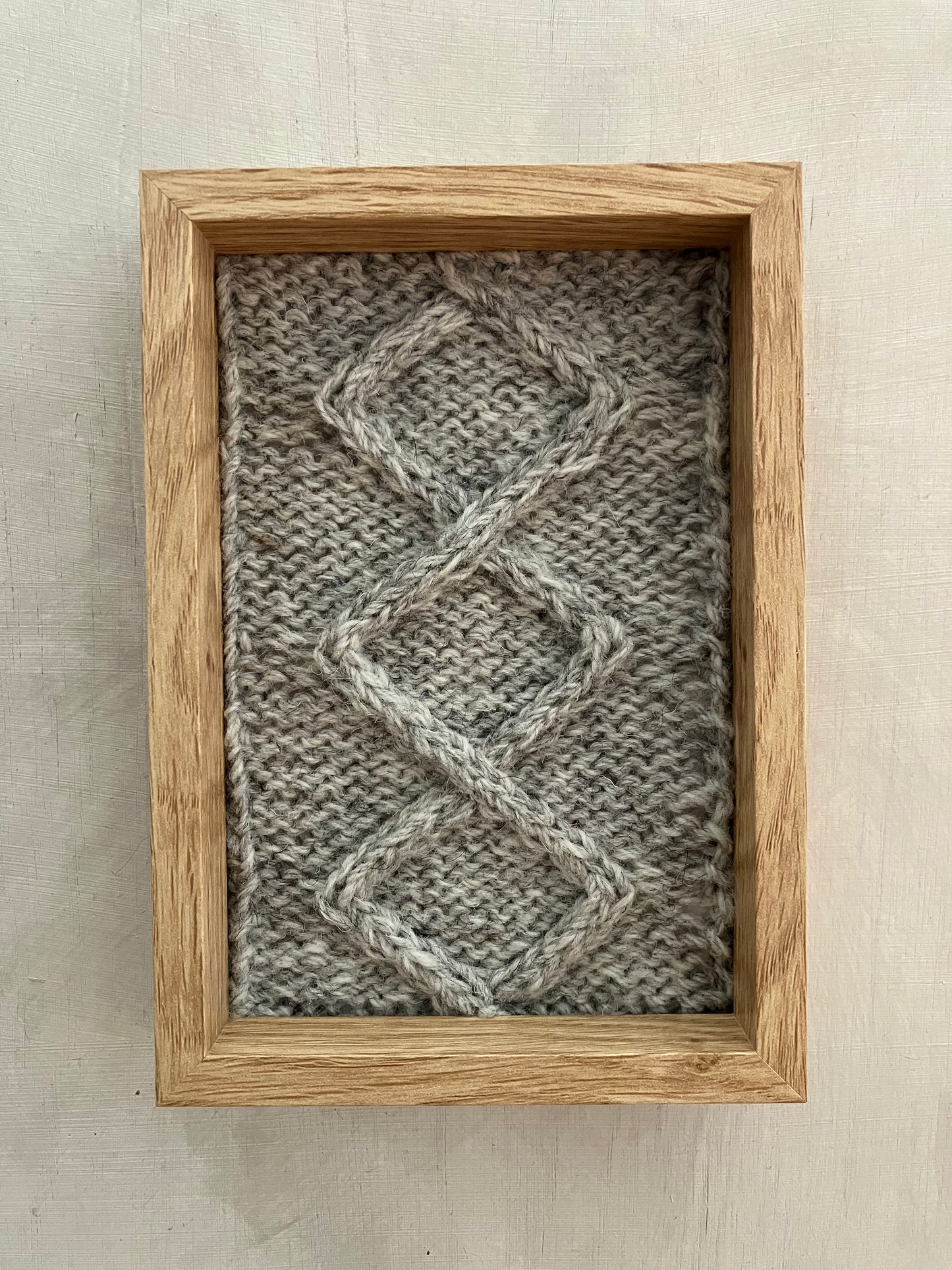 Diamond Cable Aran Panel