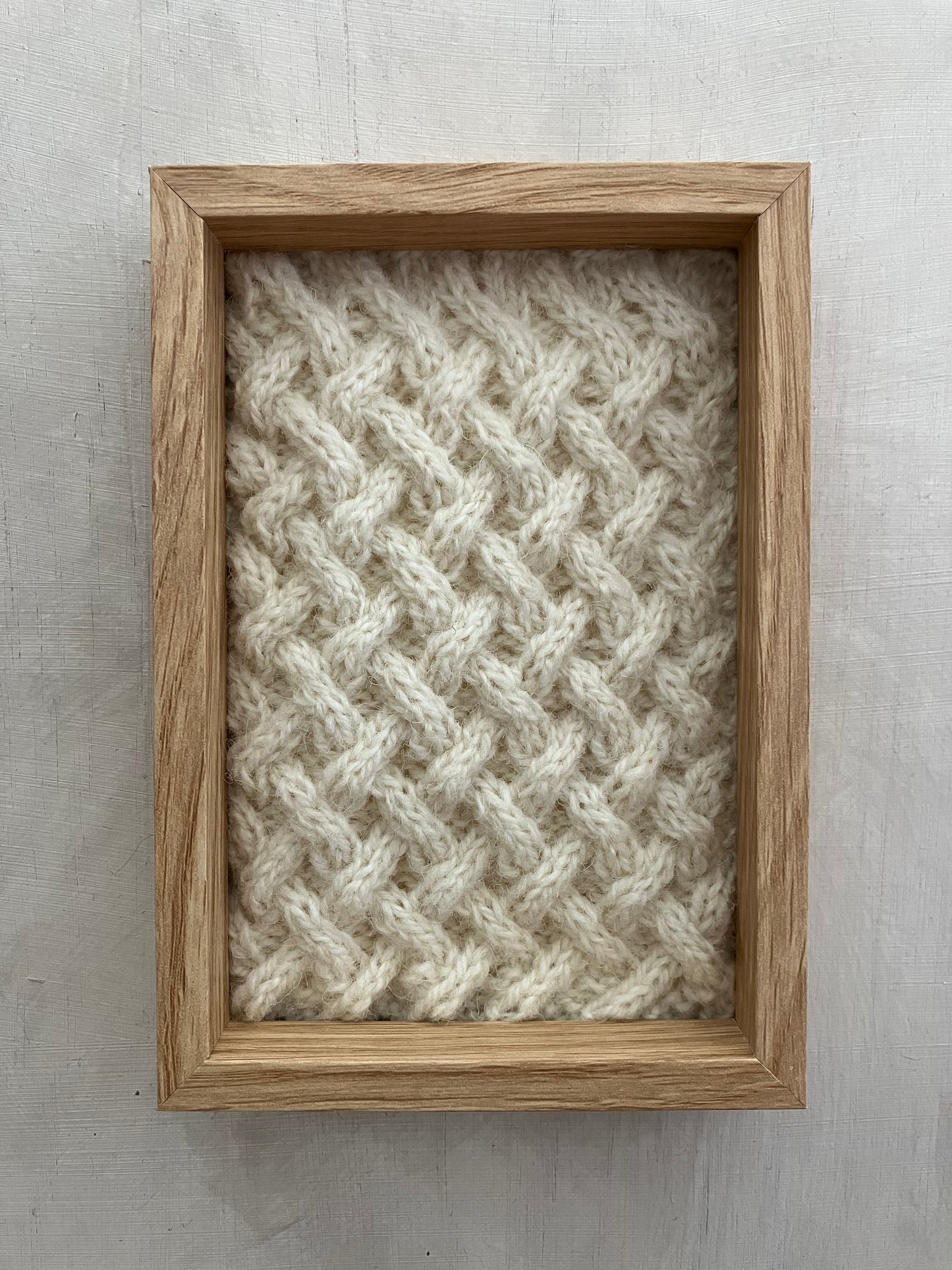 Trellis Aran Panel