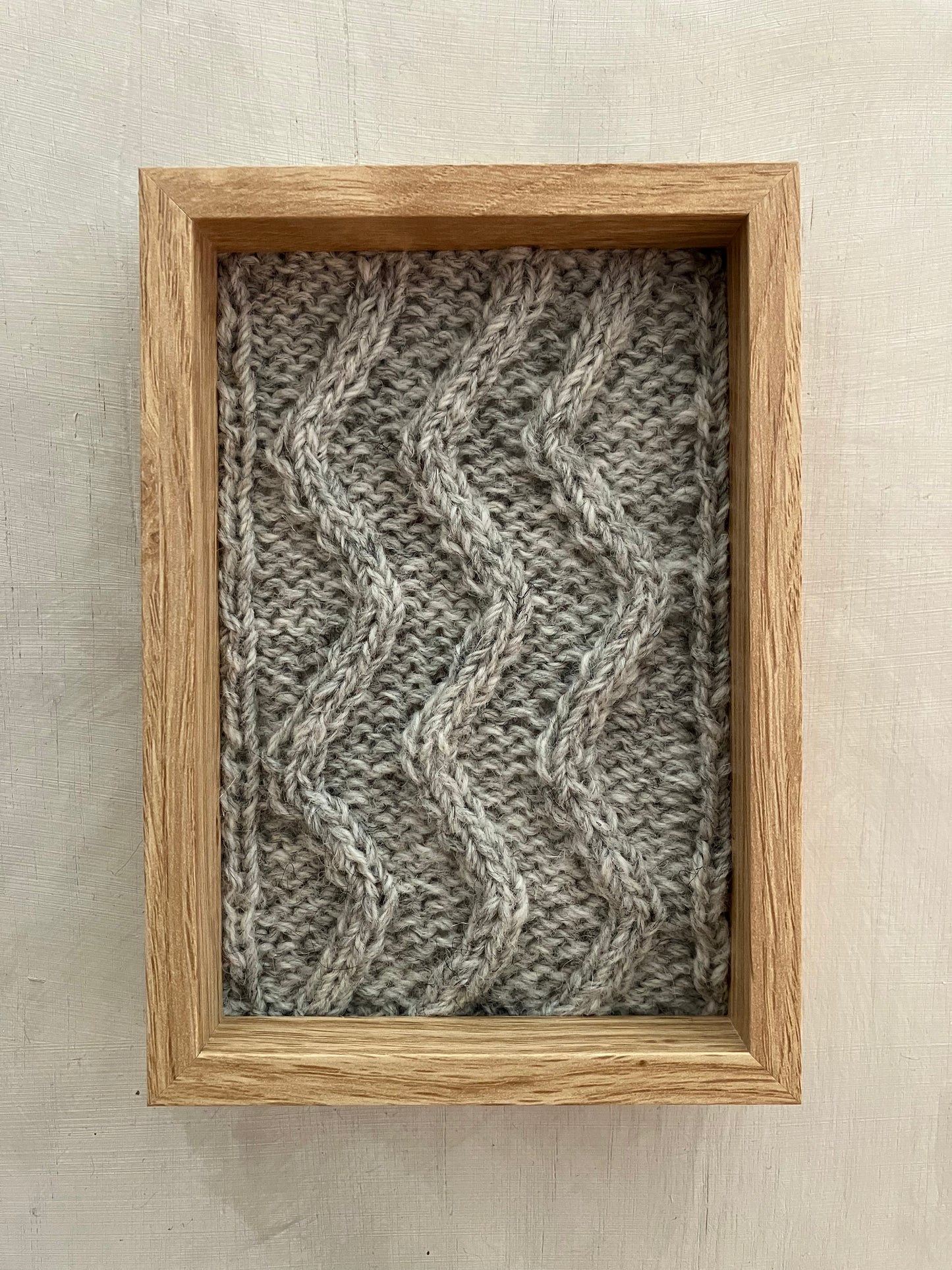 Zigzag Aran Panel